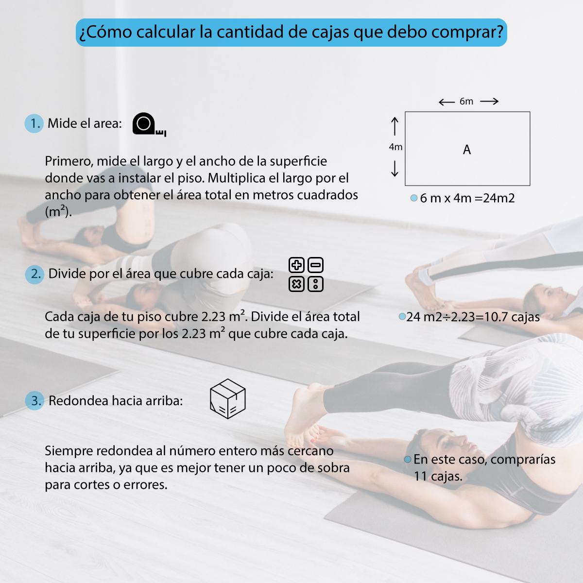 Piso Vinílico SPC SISTEMA CLICK MÁRFIL 5mm caja por 2.23 m2