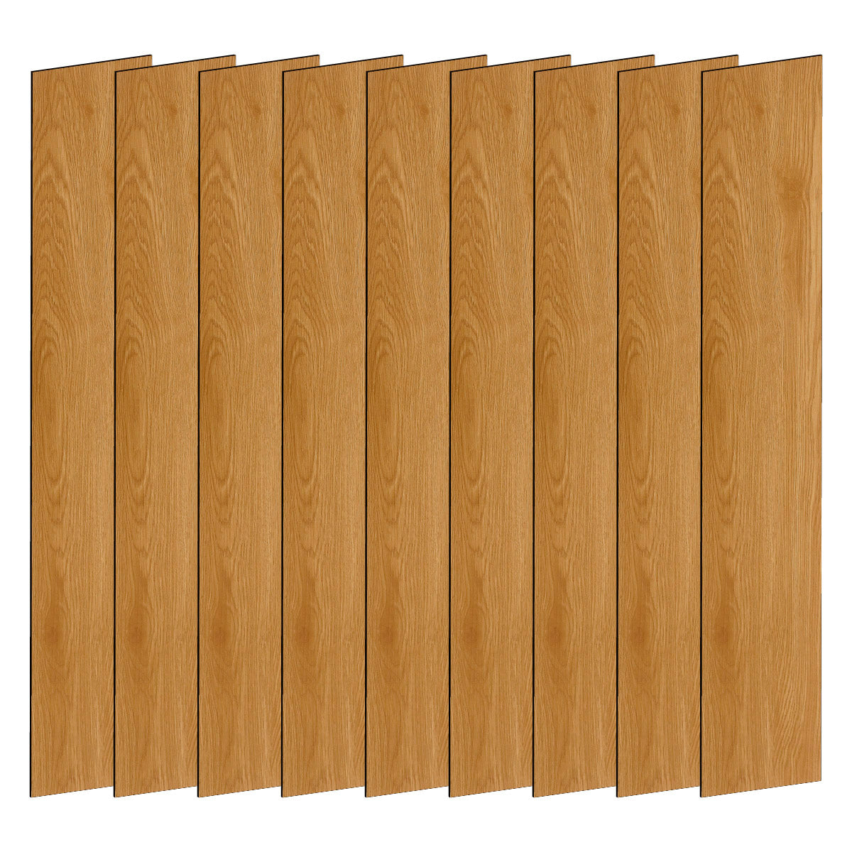 Piso Vinílico MIEL REQUIERE PEGAMENTO caja por 5.01 m2 (36 duelas) medidas 91.4x15.4 cm espesor 2 mm