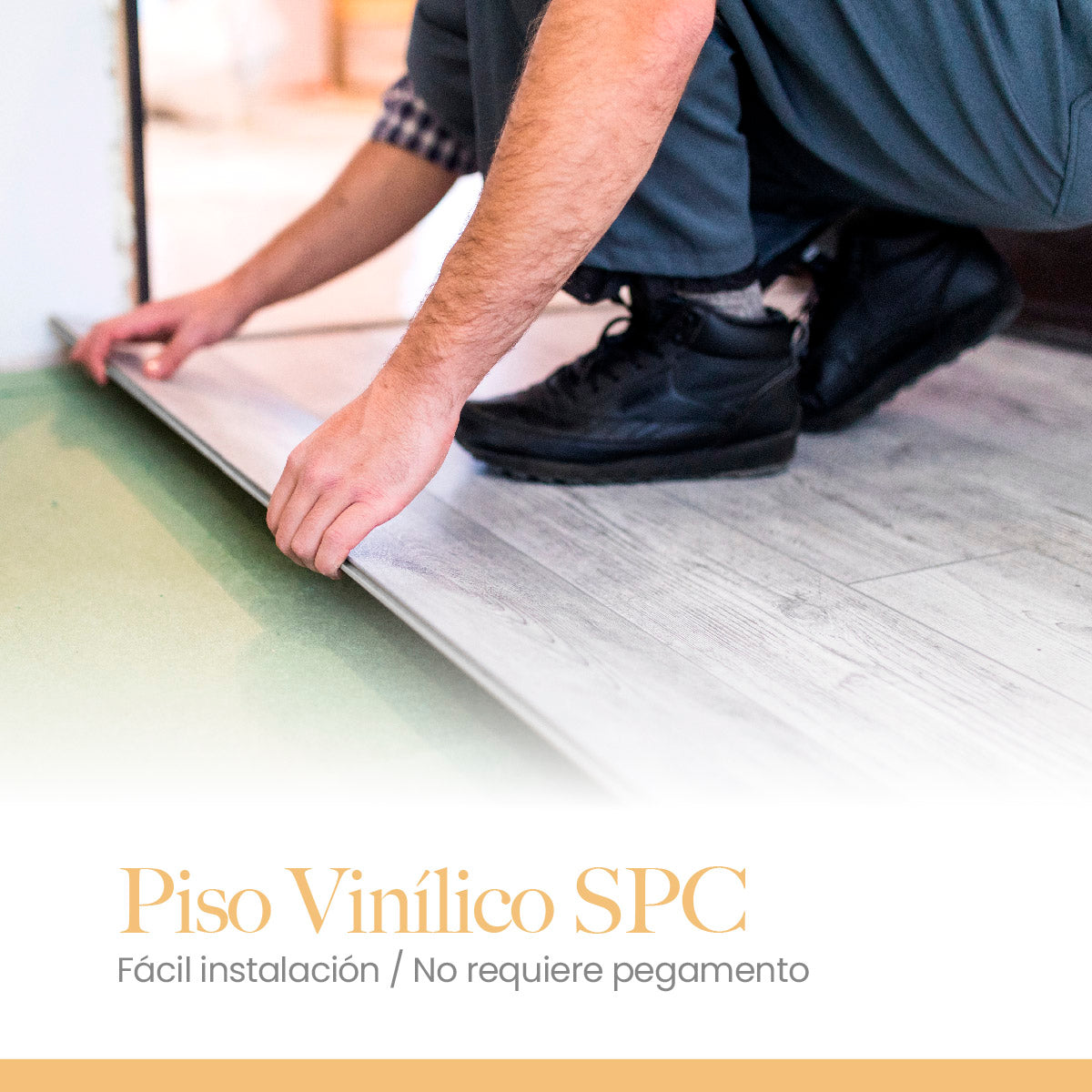 Piso Vinílico SPC SISTEMA CLICK MÁRFIL 5mm caja por 2.23 m2