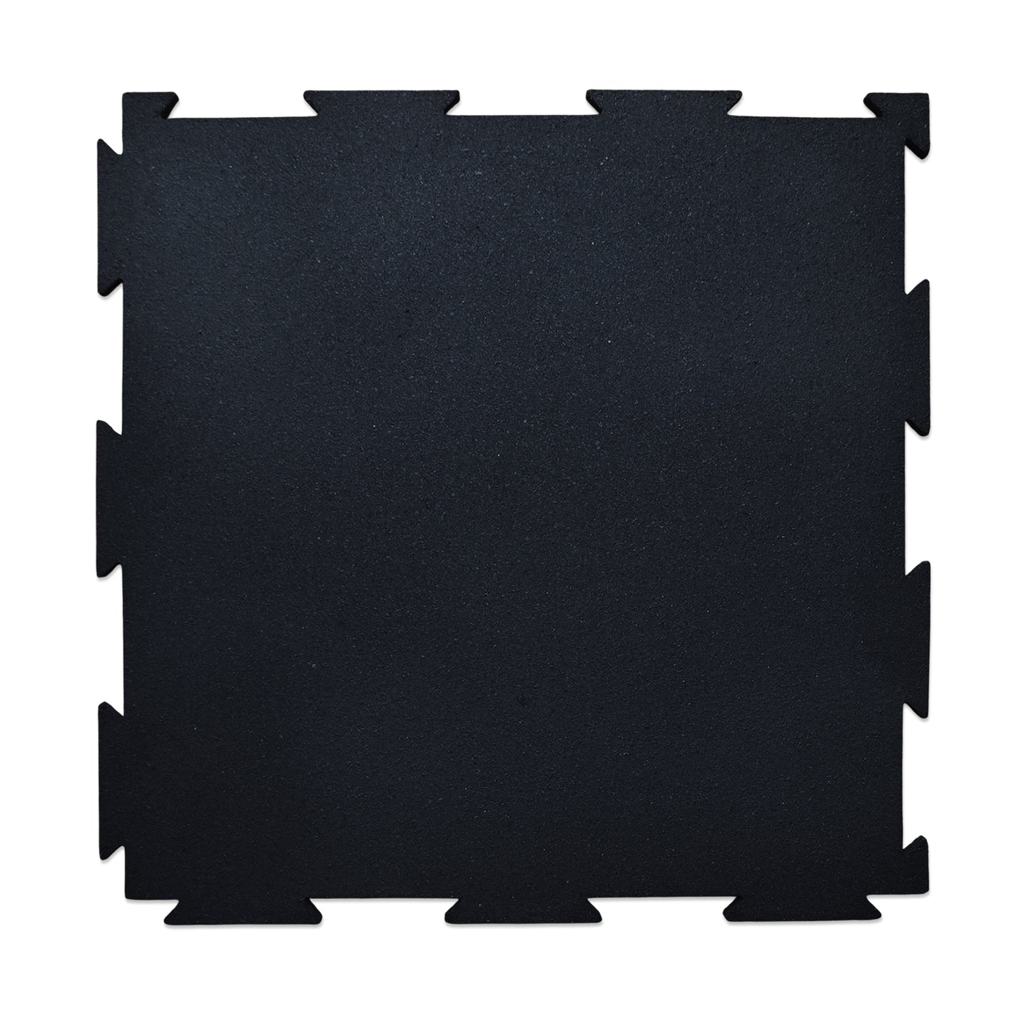 Piso de Caucho 50x50cm 7mm encastrable 1 m2 Negro