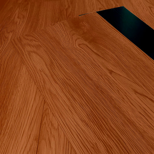 Piso Vinílico CAOBA AUTOADHERIBLE caja por 5.01 m2 (36 duelas) medidas 91.4x15.4 cm espesor 2 mm